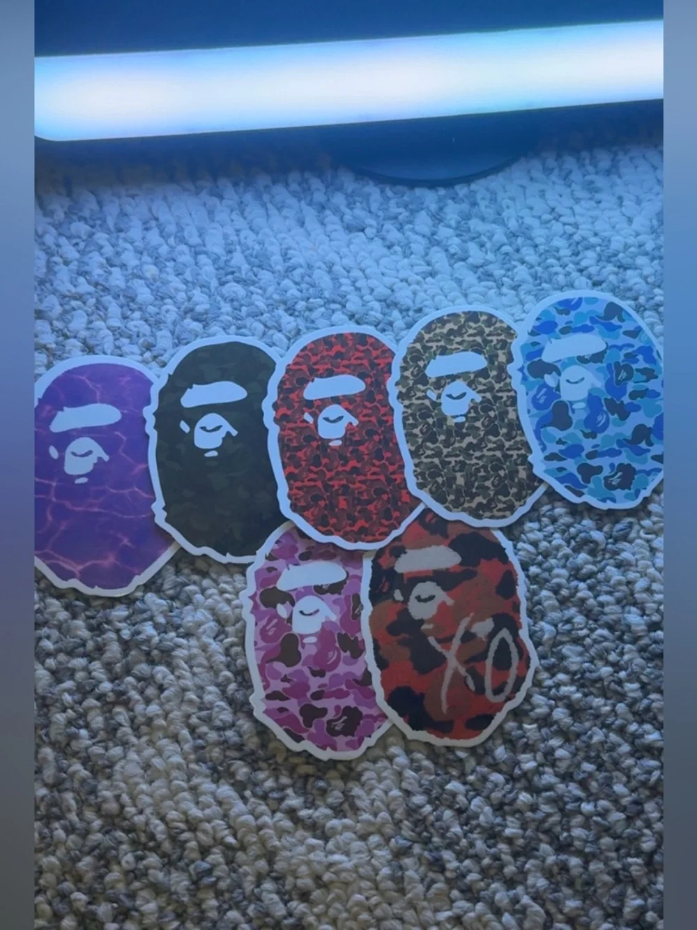 Bape Multicolor Sticker Pack - Picture 2 of 10